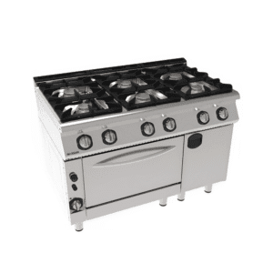 Masina de gatit cu 6 ochiuri cuptor si dulap inchis linia 700