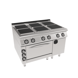Masina de gatit 6 plite cuptor electric si dulap inchis
