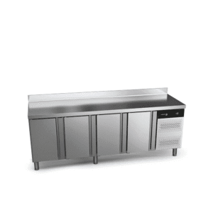 Masa refrigerare profesionala FAGOR cu 4 usi din inox, 581 litri