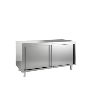 Masa dulap pasanta cu usi glisante 120x70 cm inox AISI 430