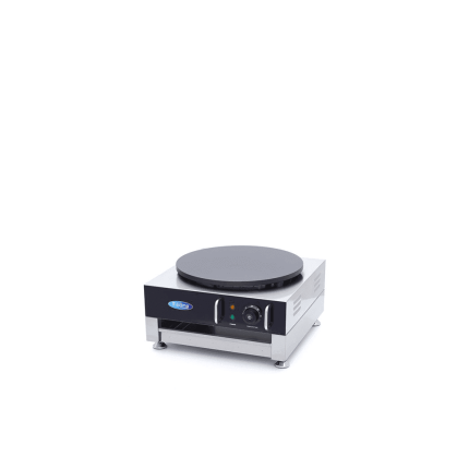 crepiera simpla 400 mm cu placa din fonta antiaderenta, aparat profesional pentru clatite horeca