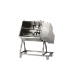 malaxor carne profesional 25 30 kg din otel inox cu suport mobil