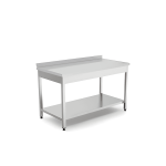 spalator o cuva dreapta cu polita 140x70 cm inox profesional