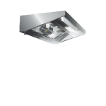 Hota perete snack cu motor inox 1600x700x450 mm