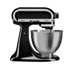 mixer kitchenaid classic 4.3 l onyx black cu bol inox