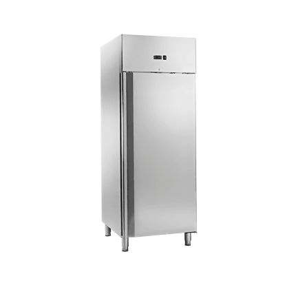 dulap refrigerare profesional o usa 650 litri inox cu control digital