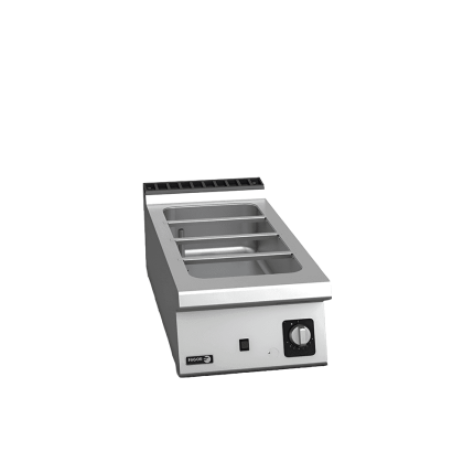 bain marie profesional gaz gn 4/3 22 litri inox horeca
