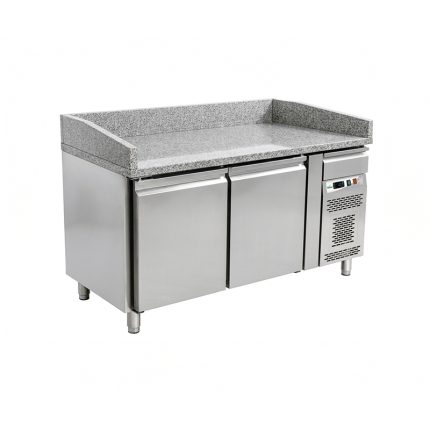 banc pizza 2 usi fara vitrina ingrediente blat granit inox