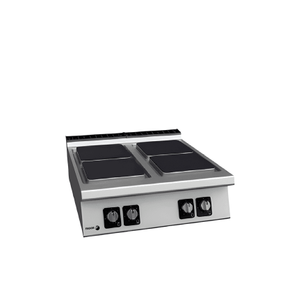 Masina de gatit cu 4 plite patrate linia 700 echipament horeca