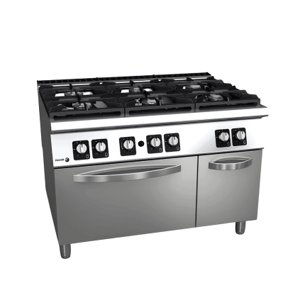 Masina gatit 6 ochiuri si cuptor serie 700 Fagor echipament horeca