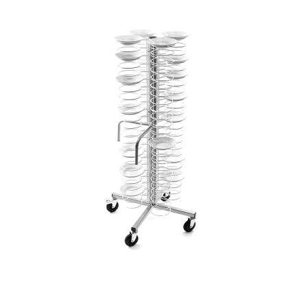 carucior pentru 96 farfurii horeca 18 23 cm