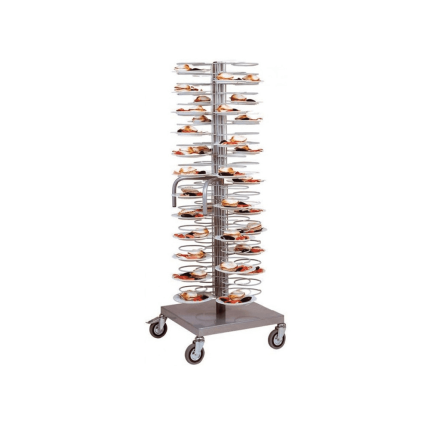 carucior profesional 96 farfurii horeca transport farfurii