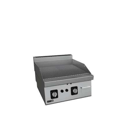 fry top dublu striat pe gaz linia 600 fagor, echipament profesional horeca