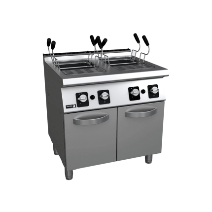 Masina fiert paste 2 cuve linia 700 Fagor pe gaz pentru horeca