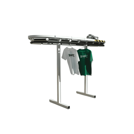 conveyor umerase haine 210 posturi banda transportoare profesionala horeca