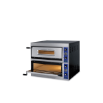 cuptor pizza 2 camere 4+4 ggf electric profesional inox horeca