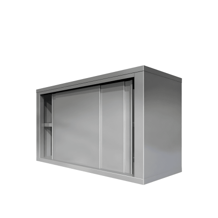 dulap suspendat de perete inox 160x35x60 cm horeca