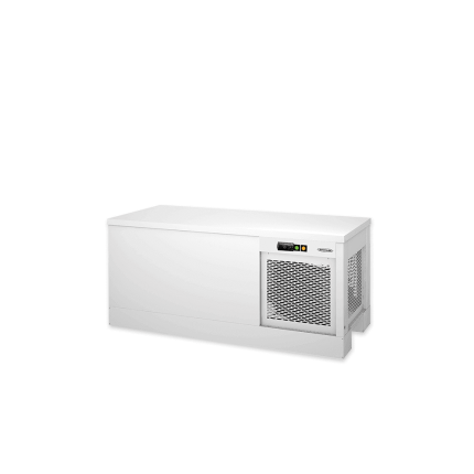 Racitor apa panificatie 100 lt/h cu exterior otel plastifiat alb si control digital