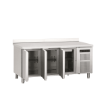 Masă frigorifică cu 3 uși, inox AISI-304, 428 l, ventilată, control electronic Concept Fagor - imagine 2