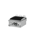 gratar dublu roca vulcanica gaz serie 600 horeca inox