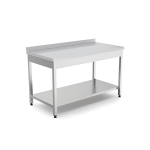 masa de lucru inox cu o polita 1600x700x850 mm, masa profesionala horeca