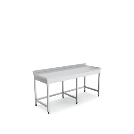 masa de lucru inox fara polita 1000x600x850 mm