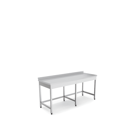masa de lucru inox fara polita 800x700x850 mm