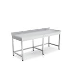 masa de lucru inox 1200x700x850 mm cu rebord, masa profesionala horeca
