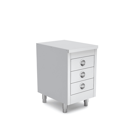 modul sertare inox profesional 500x700x850 mm