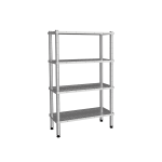raft 4 polite perforate inox 107x46x180h cm
