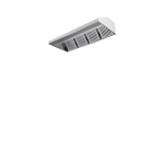 hota de perete fara motor 1500x1100x500 mm inox profesional horeca