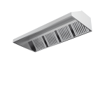 hota de perete fara motor inox 3500x1100x500 mm