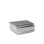 gratar cu carbuni de banc horeca inox 1200x730 mm