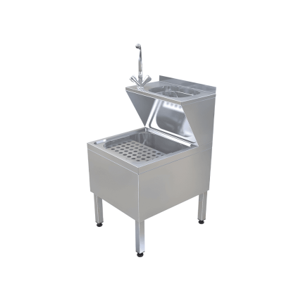 spalator oua inox 500x600x900 mm