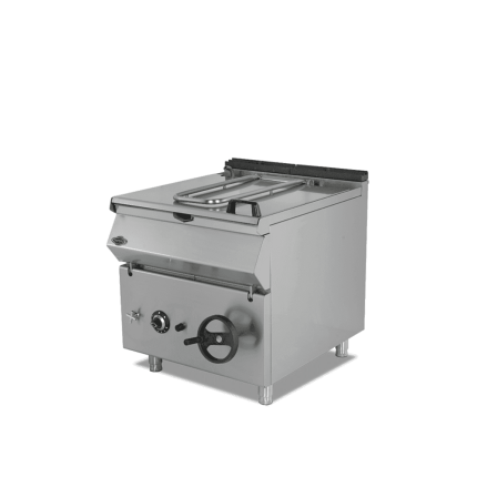 Tigaie basculanta manuala electrica 120 litri serie 900 pentru bucatarie profesionala