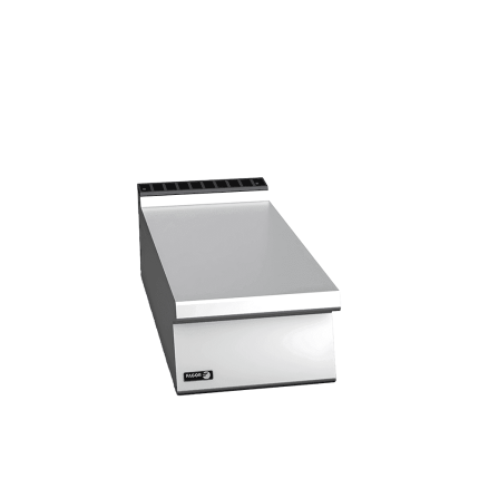 Element neutru 400 mm linia 900 din inox pentru bucatarie profesionala