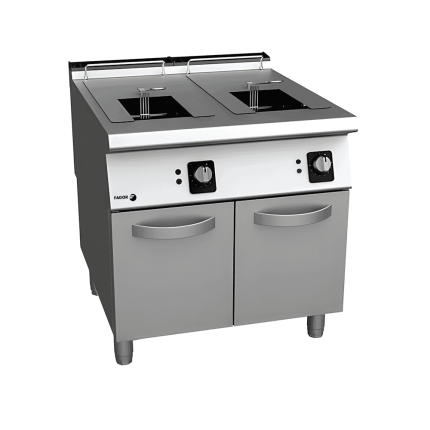 friteuza electrica 2x8 litri linia 700 profesionala inox