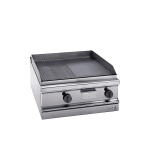 fry top dublu mixt cromat electric linia 700 fagor, suprafata neteda si striata horeca