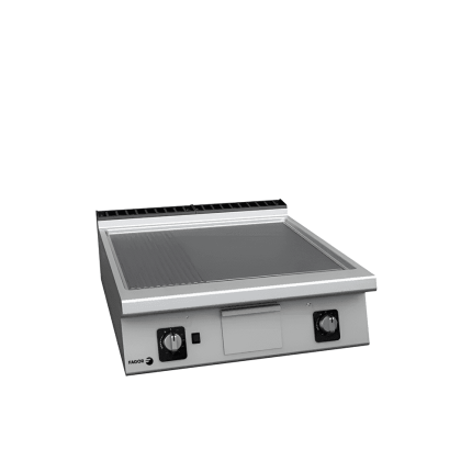 fry top dublu mixt electric linia 700 fagor, suprafata neteda si striata horeca