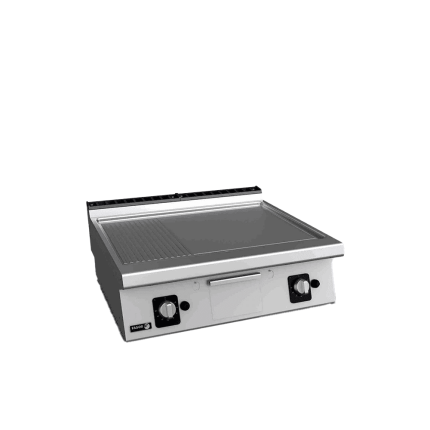 fry top dublu mixt pe gaz linia 700 fagor, suprafata neteda si striata horeca