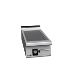 fry-top de banc gaz profesional simplu striat linia 900 horeca inox