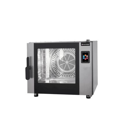 Cuptor gastro electric 6 tavi cu touch screen si programe automate pentru restaurante horeca