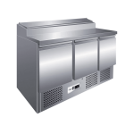 saladeta 3 usi motor jos inox 392l refrigerare statica