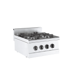 masina de gatit pe gaz 4 ochiuri de banc horeca inox