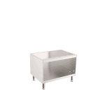 Suport deschis 600 mm linia 600 din inox pentru bucatarie profesionala