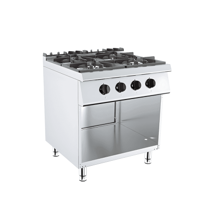 masina gatit 4 ochiuri suport deschis linia 700 gaz inox