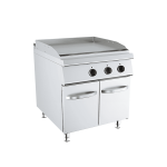 fry top dublu neted electric suport inchis inox profesional horeca