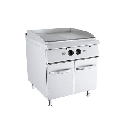 fry top mixt gaz placa neteda striata suport inchis profesional horeca