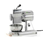 Mașină de măcinat cu productivitate 40 Kg/oră, structură din aluminiu, cilindru inox, linia profesională Fimar - Image 6