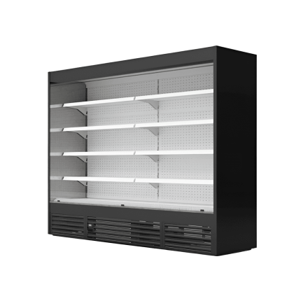 raft frigorific 2 m cu perdea de noapte pentru produse refrigerate